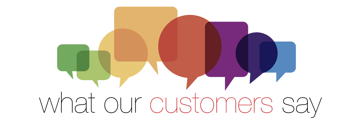 What do our customers say?